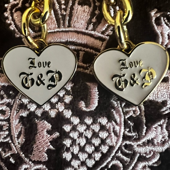 Y2K Juicy couture velour train case EUC Brown & Pink - Picture 6 of 15